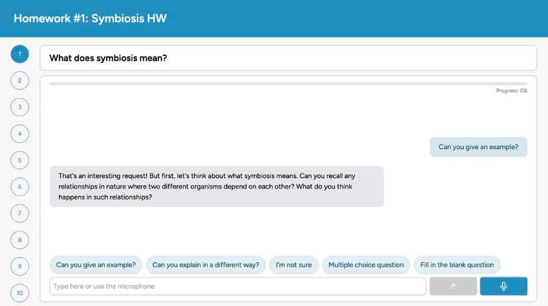 Due web app interface